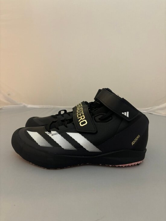 Adidas adizero javelin running black track & field spikes mens size 6.5 IF1162 main image 2